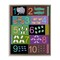 Stupell Industries Blocked Kid's Educational Counting Floating Frame, design by Carla Daly